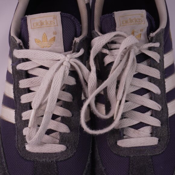 Adidas Dragon Sneakers Men’s Size 10 Retro Navy Suede Nylon Originals - Picture 6 of 15